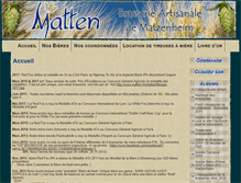 Tablet Screenshot of matten.fr